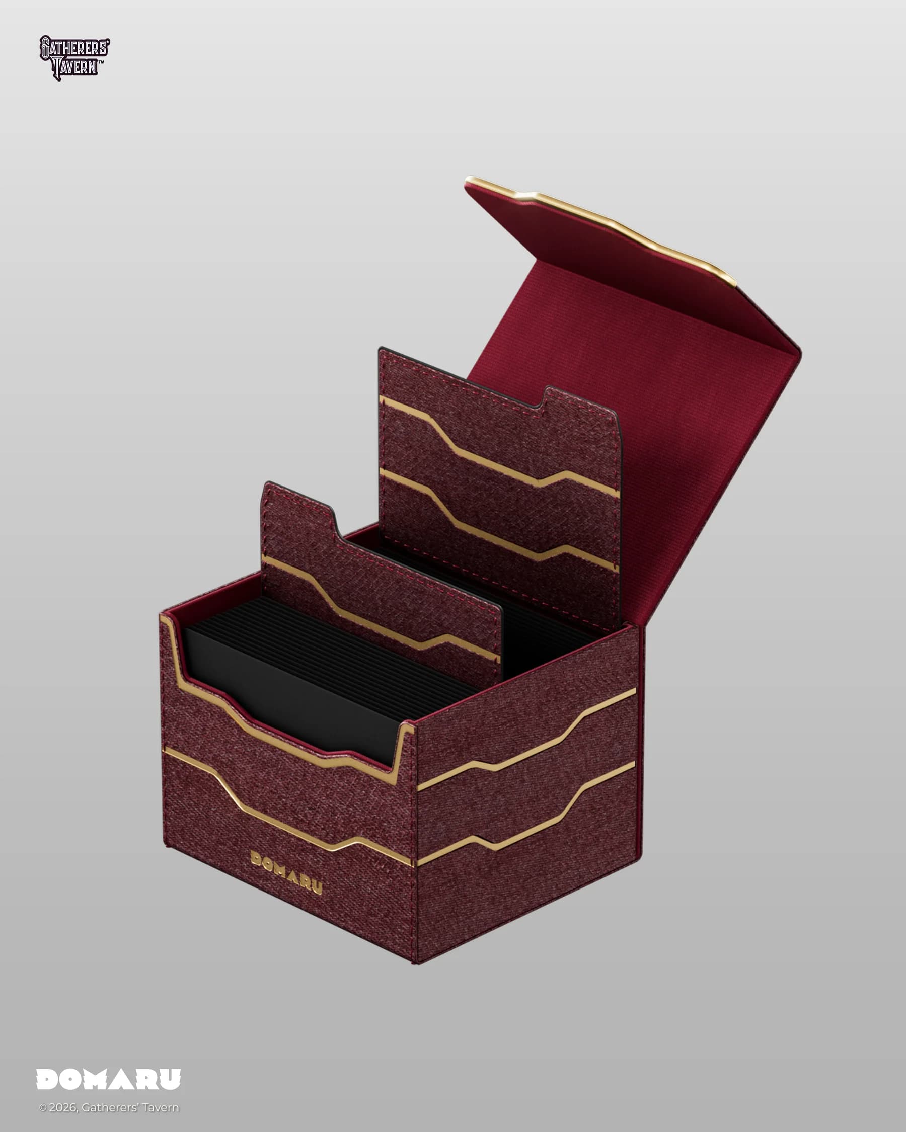 Domaru Armory Deckbox Carnelian