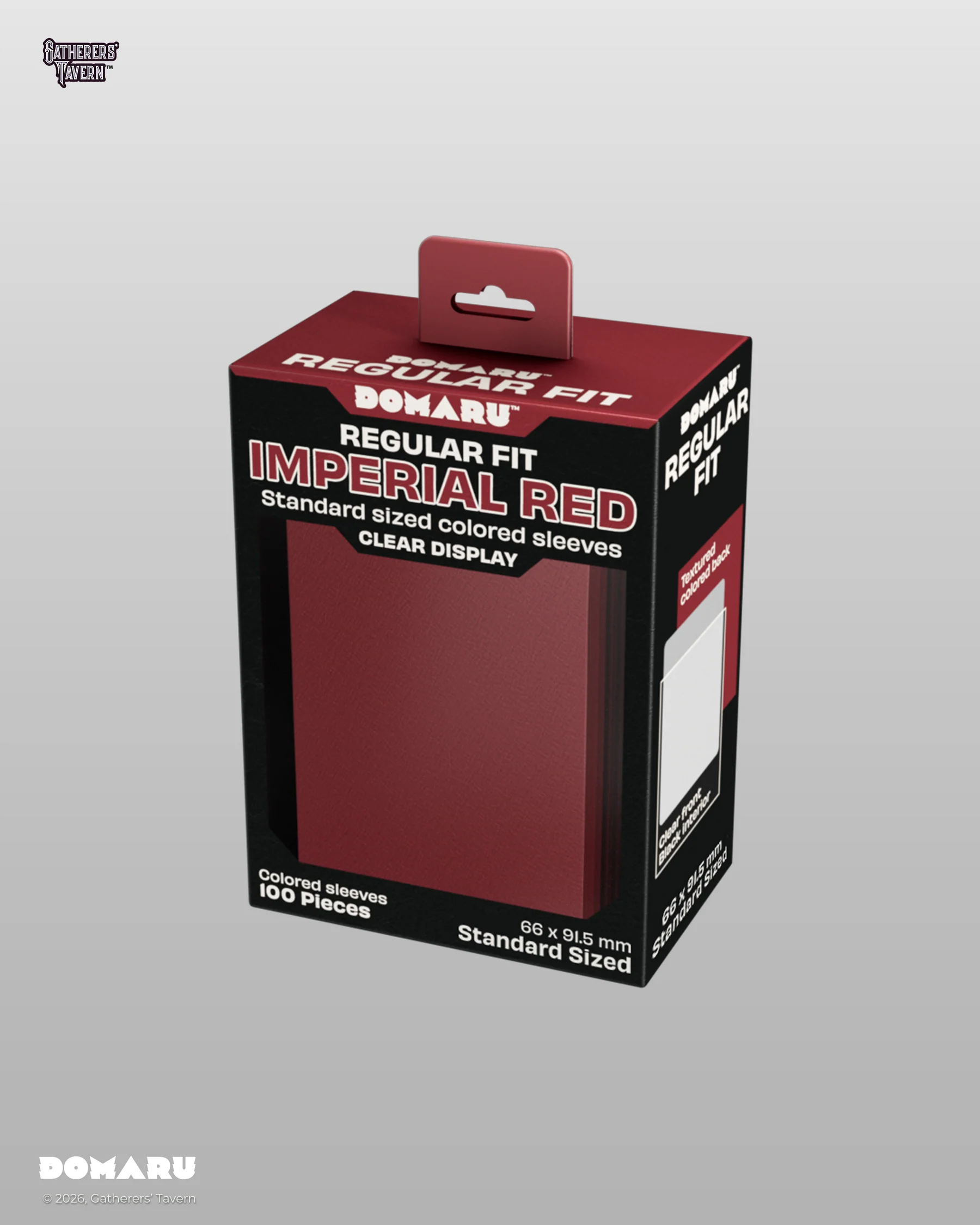 Domaru Regular Fit Sleeves Imperial Red